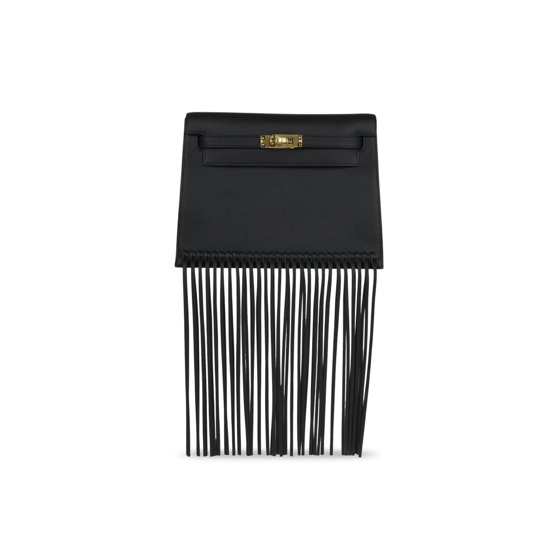 HERMES MASTER KELLY DANSE ANATE BLACK SWIFT GOLD HARDWARE (22*17*7cm)